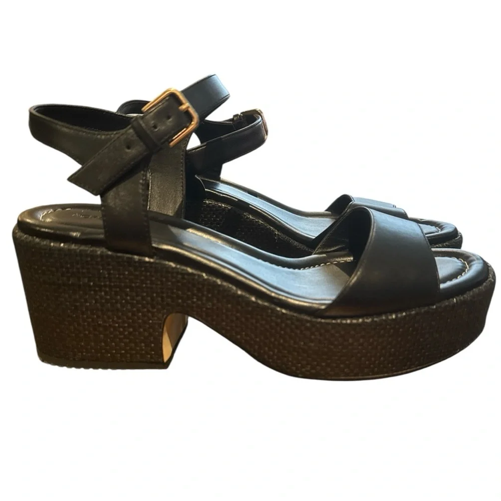 Nordstrom Claudia Black Platform Sandal